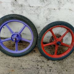 Kawasaki AR80 wheels