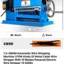 NEW Automatic Wire Stripping Machine 1.5-40MM 370W Kinds Of Metal Cable Wire Stripper W/10 Blades, Electric Wire Strip   Collection in balbriggan co Dublin 400 cash  New  220v  Scrap Cable Stripping Machine 1mm-40mm 10 Blades Image 2