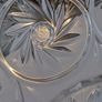 Large Zajecar Yugoslavian Crystal bowl Image 5