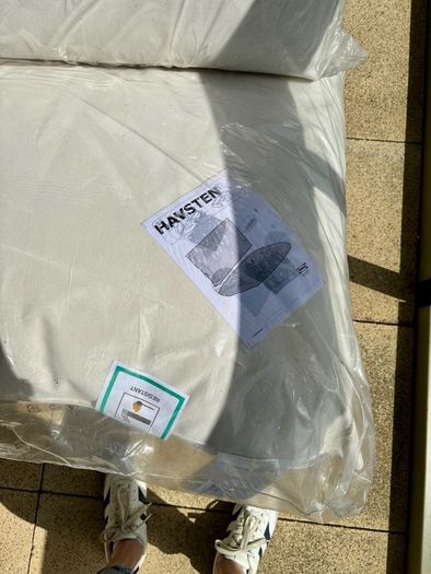 Luxury modular chairs x 2 (with original packaging)