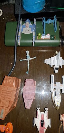 star wars mixture off micro machines figures and mini Bespin play set