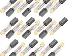 20 PCS Motor Carbon Brushes Motor Replacement Repair Parts Electric Motor Brushes Carbon Brushes Replacemen for Hand Drill, Blower, Blender, Power Tool, Circular Saw, Cut-Off Saw