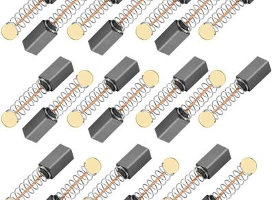 20 PCS Motor Carbon Brushes Motor Replacement Repair Parts Electric Motor Brushes Carbon Brushes Replacemen for Hand Drill, Blower, Blender, Power Tool, Circular Saw, Cut-Off Saw