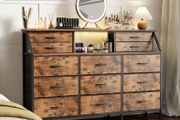 Dresser for Bedroom with 13 Drawers