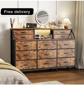 Dresser for Bedroom with 13 Drawers