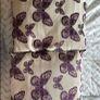 Purple Curtains, Lampshade Cushions and Bin Image 4