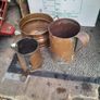 vintage copper pots Image 8