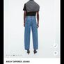 COS barrel jeans size 26 mid blue Image 6