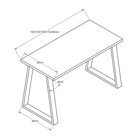 Reclaimed Wood Desk