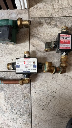 Heat hero system including pump