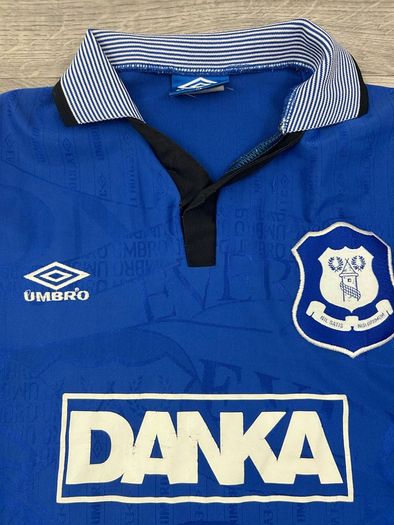 Genuine Vintage 1995/1997 Everton Liverpool Hone Jersey Shirt Mens XL