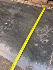 Black stone countertop
