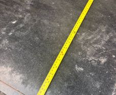 Black stone countertop