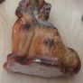 Fabulous PAIR of LARGE Russet Coloured Staffordshire Dogs Image 8