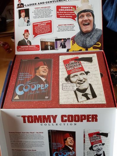Brand new sealed Tommy cooper collections
