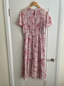 Paul Costello pink floral dress