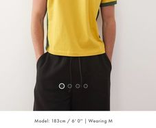 Reclaimed Vintage cropped boxy ringer t-shirt