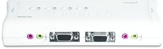 Trendnet 4 Port 4 Displays USB DVI KVM Switch 2048 x 1536 pixel Maximum Resolution
