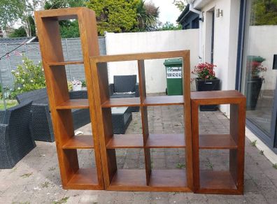Cube display/bookshelf units (3)