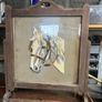 1954 Handmade Horse Firescreen Image 2
