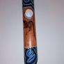 Vintage Australian Aboriginal Wooden Balancing Wine Bottle Holder Image 3