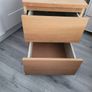 2 ikea bedside lockers Image 2