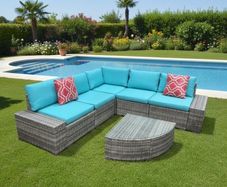 Victoria Large Corner Garden Lounge Set 220x220cm