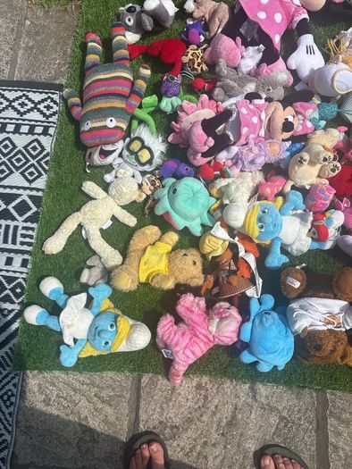 Collection of soft toys