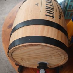 Red Wine Dispenser Barrell, Counter top size, eco friendly ,