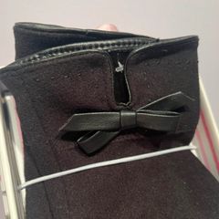 Brand New Pulse Accessories Ladies Black Gloves with Bow Detail