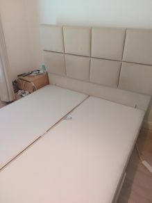 Super king Drawer split divan base and head board
