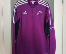 2022 Munster Rugby Adidas Training 1/4 Zip Top