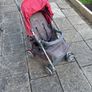 silver cross stroller with rain cover and travel bag Image 2