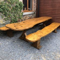 Outdoor, garden handmade furniture