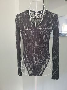 lace bodysuit size 8