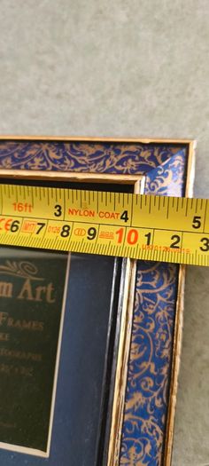 Faux blue marble rectangular resin frame with glass Victorian style for photo picture tabletop wall hanging antique style marbled gold gilt 5 x 4 inches to 31/4 x 21/4 inches.