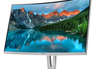 Acer ED273 wmidx 27" Full HD (1920 x 1080) Curved 1800R VA Monitor with AMD FREESYNC Technology - 4ms | 75Hz Refresh Rate | HDMI, DVI & VGA port (HDMI IS NOT WORKING)