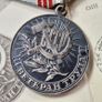 USSR Medal "Veteran of Labor" (1984) - Original Award for Long and Diligent Service Image 3