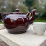 Rare 4 pintsVintage Denby stoneware teapot Image 2