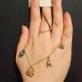 Coach Handbag Charm Bracelet in Gold colour Image 8