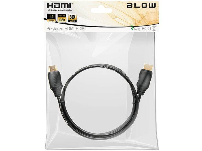New 1.5m HDMI Male to HDMI Male Cable PC Lead Monitor Computers Digital TV #989