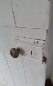 Two: 1940's Door handle and lock