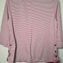womens FAT FACE short sleeve t shirt top red white stripes Size UK 14 Image 10