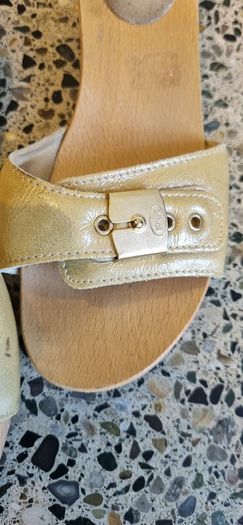 Dr.Scholl sandals metalic