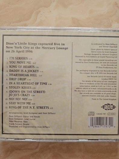 Dion CD - Live In New York (NEW)