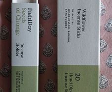 Incense sticks and holder