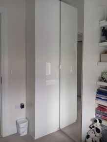 ikea Pax corner wardrobe