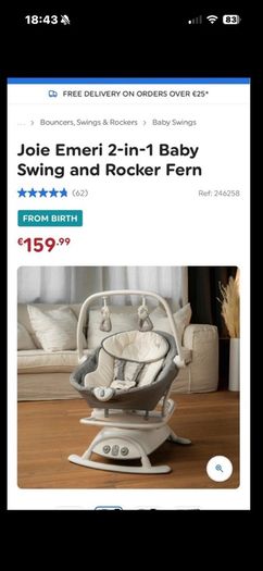 Joie baby rocker