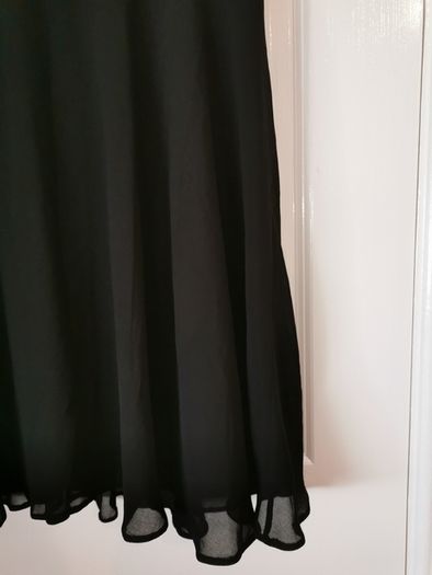 Fabulous Black Dress with Lace size 18