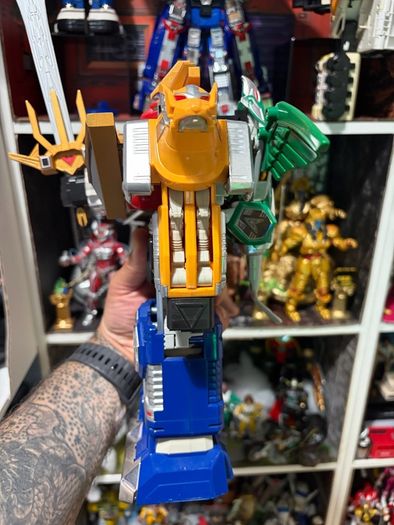 Power Rangers Lost Galaxy Gingaman DX GingaiOh Megazord Galactabeast BANDAI